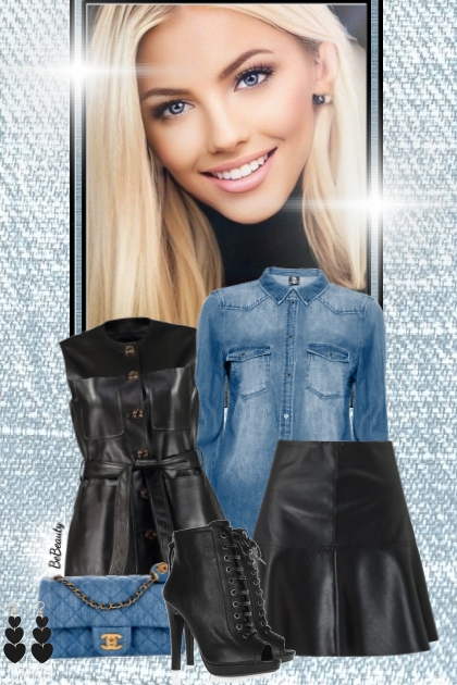 nr 5835 - Leather and denim