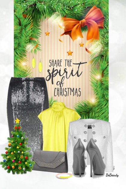 nr 6018 - Share the spirit of Christmas- Combinaciónde moda