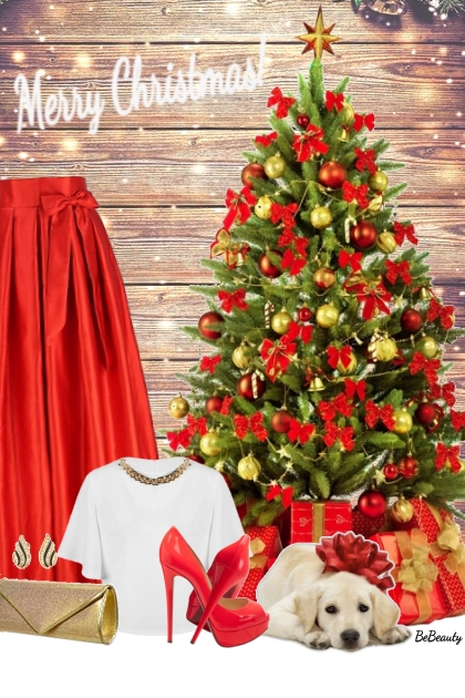 nr 6046 - Merry Christmas!- combinação de moda