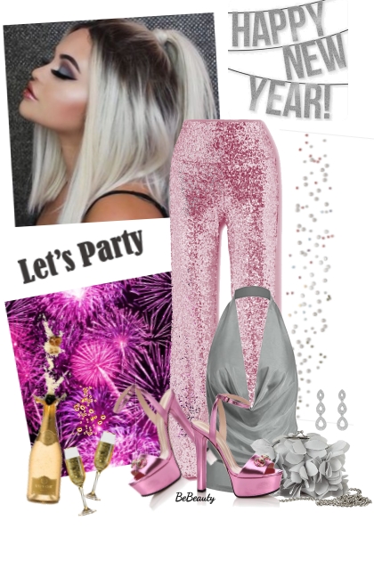 nr 6077 - New Year's party- Modekombination