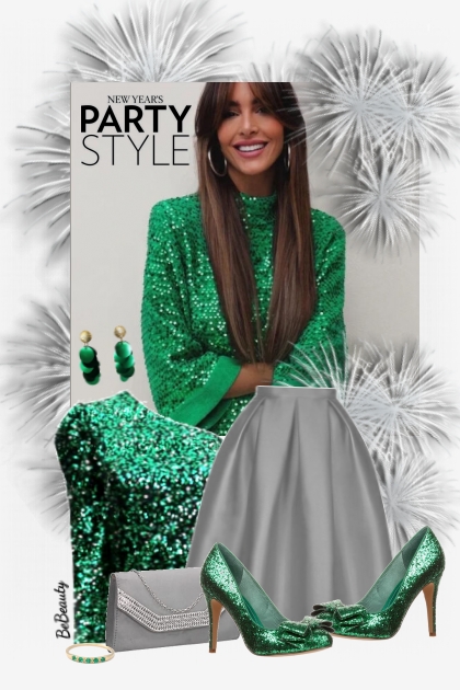 nr 6090 - New Year's party- Fashion set