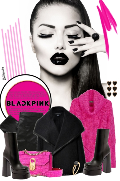 nr 6199 - Black &amp; pink