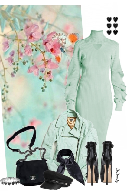 nr 6466 - Winter into spring- Fashion set