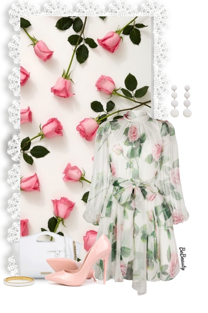 nr 6537 - Spring florals- Fashion set