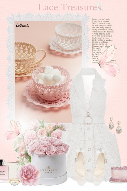 nr 6613 - Romantic laces- Fashion set