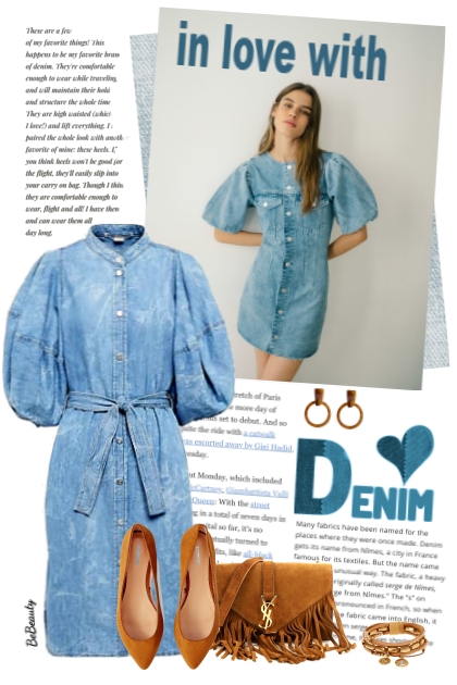 nr 6676 - In love with denim- Fashion set