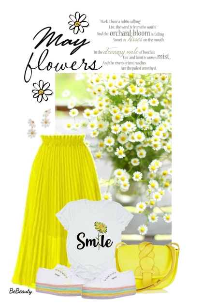 nr 6787 - May flowers- Combinazione di moda