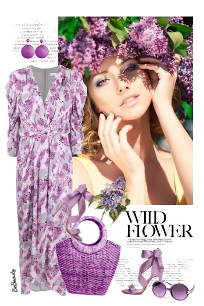 nr 6795 - LIlac- Combinazione di moda