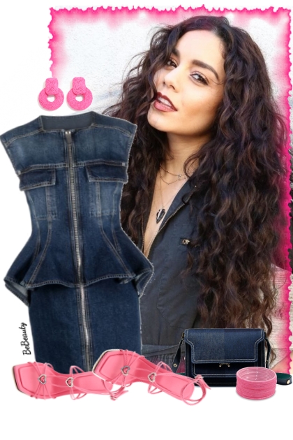 nr 7040 - Denim- Fashion set