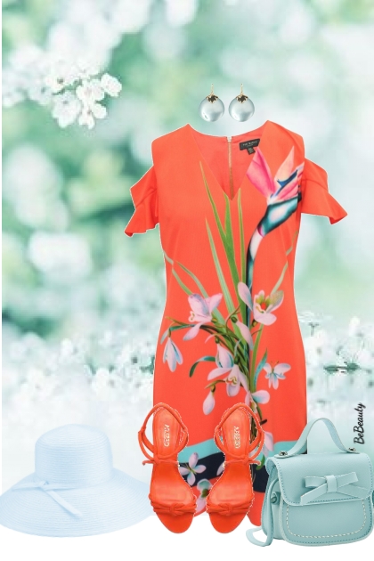 nr 7067 - Summer dress- Fashion set