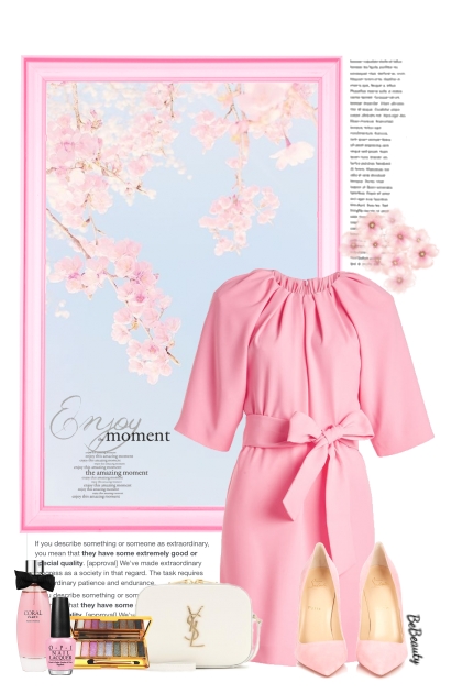 nr 7085 - Sweet pink- Fashion set