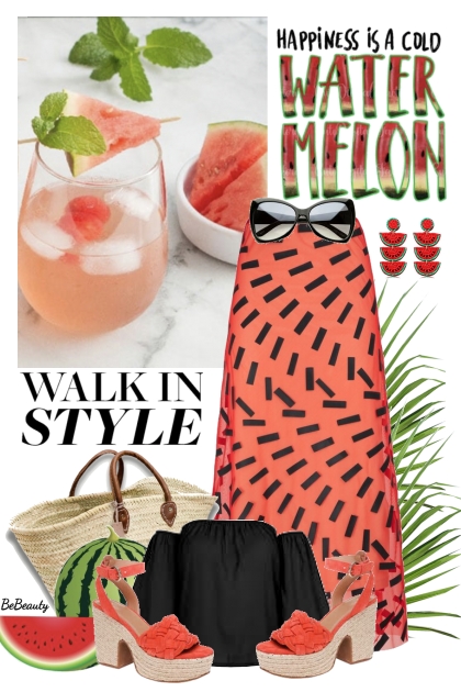 nr 7395 - Watermelon- Fashion set