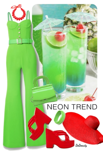 nr 7411 - How to wow: neon trend- Fashion set