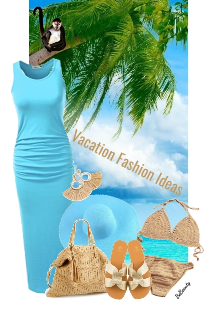 nr 7451 - Vacation fashion idea