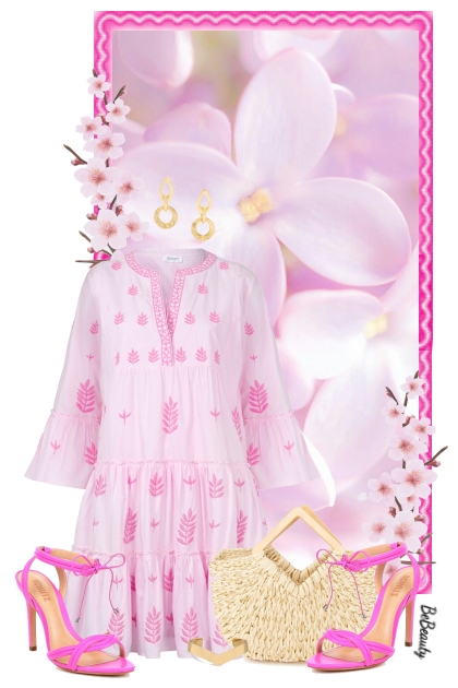 nr 7521 - Sweet pink- combinação de moda