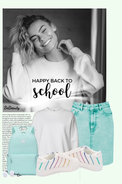 nr 7671 - Back to school- Fashion set