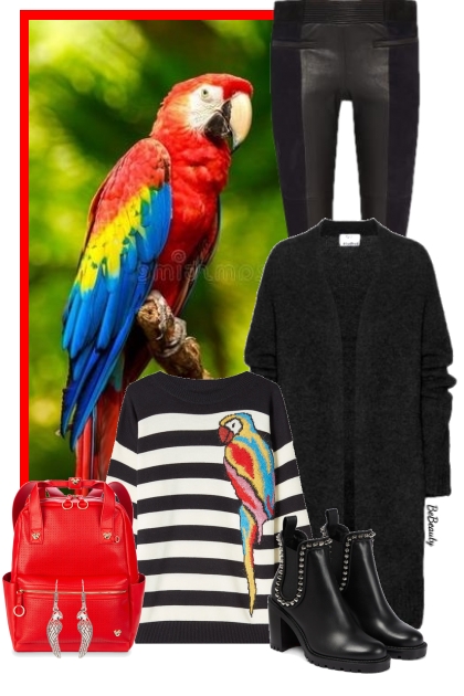 nr 7721 - Parrot- Combinaciónde moda