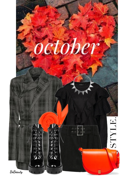 nr 7796 - October ♥- combinação de moda