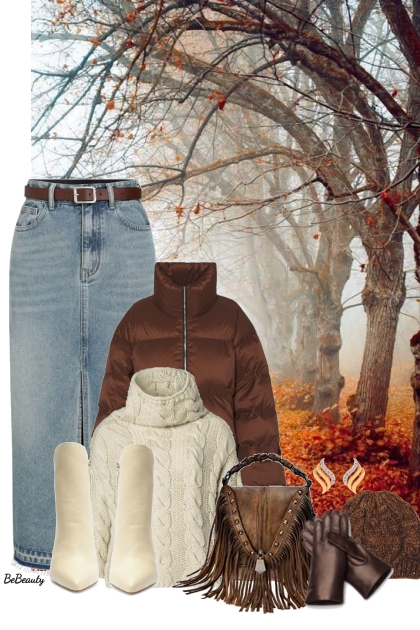 nr 7897 - Cold Autumn day- Fashion set