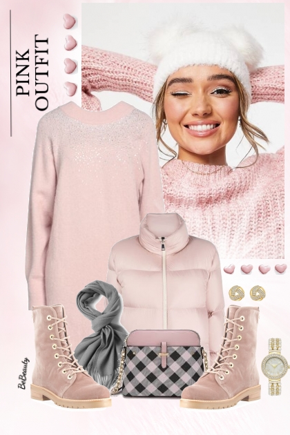 nr 7981 - Sweet pink- Fashion set
