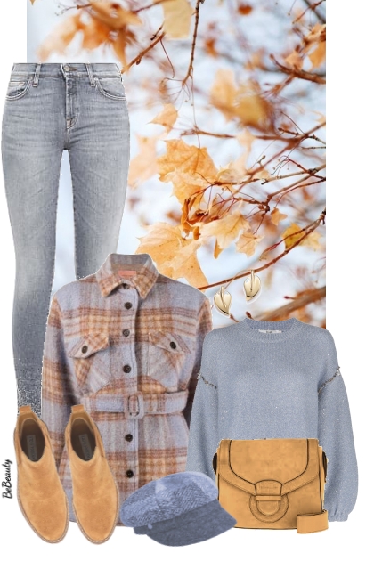 nr 8021 - Autumn walk- Fashion set