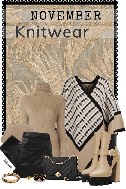 nr 8091 - November knitwear- Combinaciónde moda