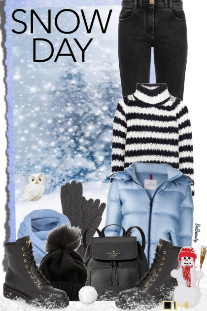 nr 8295 - Snow day- Fashion set