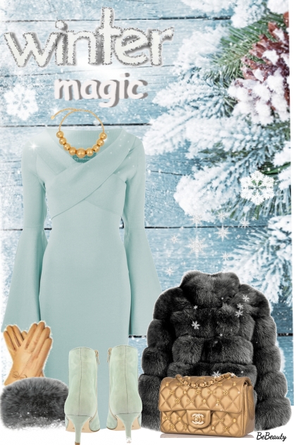 nr 8331 - Winter magic- Combinaciónde moda