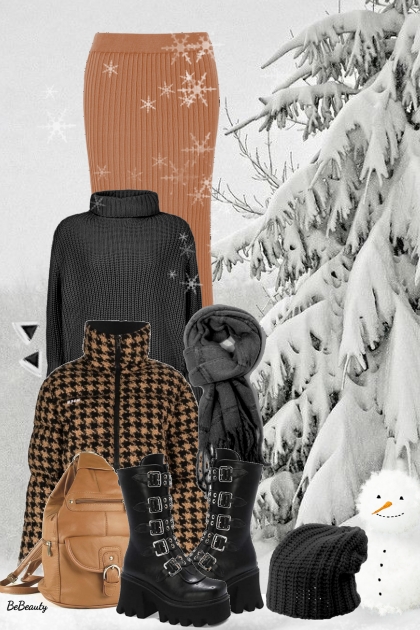 nr 8341 - Winter - combinação de moda