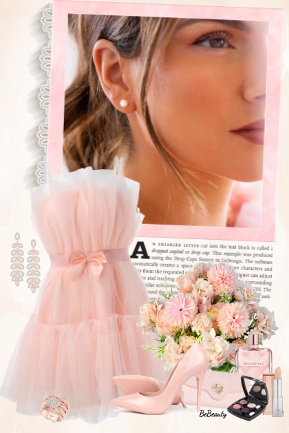 nr 8344 - Sweet pink- Fashion set