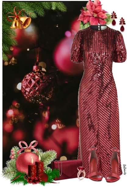 nr 8372 - Glamour Christmas- Combinaciónde moda