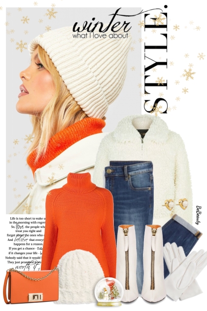 nr 8397 - Winter- Combinazione di moda