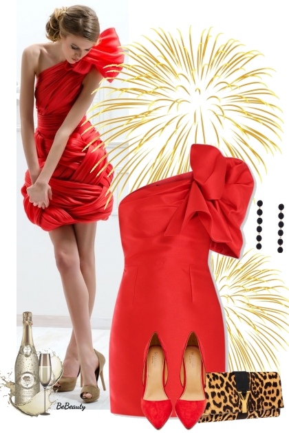 nr 8419 - New Year's party style- Fashion set