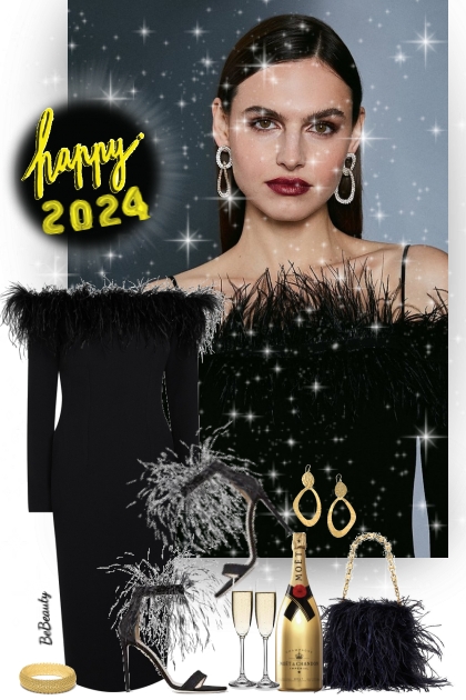 nr 8420 - New Year's party style- Модное сочетание