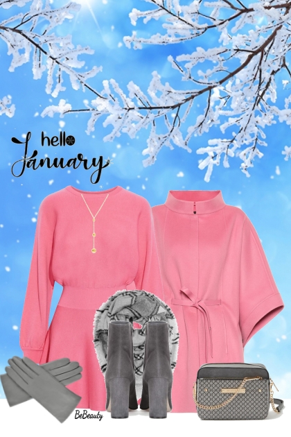 nr 8459 - Hello January- Combinaciónde moda