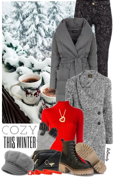 nr 8468 - Cozy Winter- Combinaciónde moda