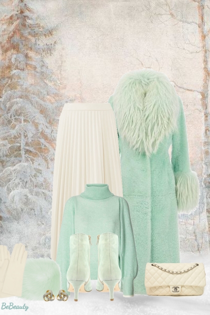nr 8486 - Winter warmth- Fashion set