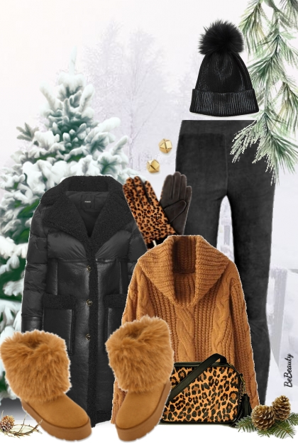 nr 8517 - Cold weather outfit- combinação de moda
