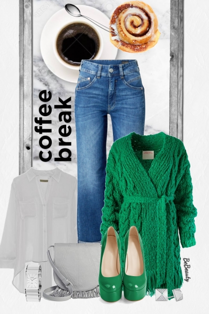 nr 8595 - Coffee break- Fashion set