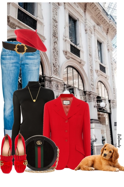 nr 8638 - Chic in the city- Fashion set