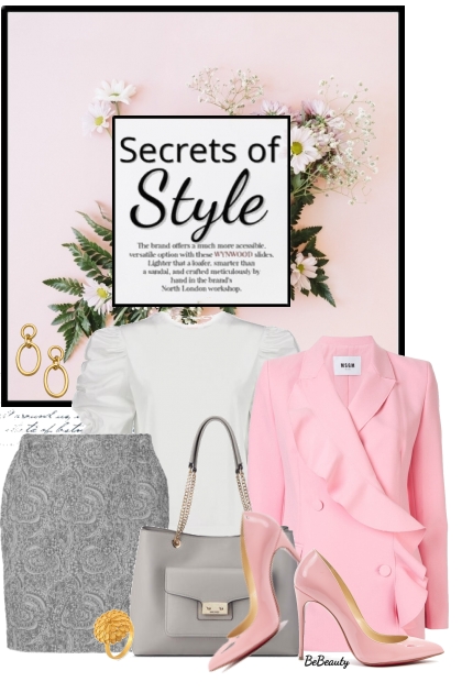 nr 8652 - Secrets of style- combinação de moda