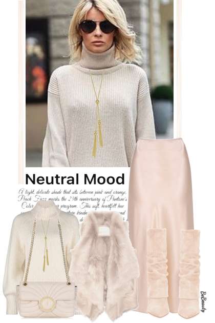 nr 8815 - Neutral mood- Fashion set