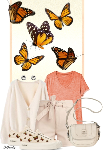 nr 8834 - Butterflies- combinação de moda