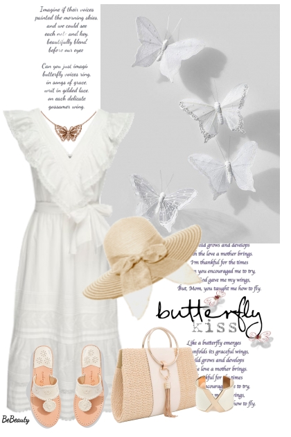 nr 8877 - Butterfly kiss- combinação de moda