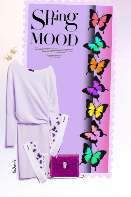 nr 9030 - Spring mood- combinação de moda
