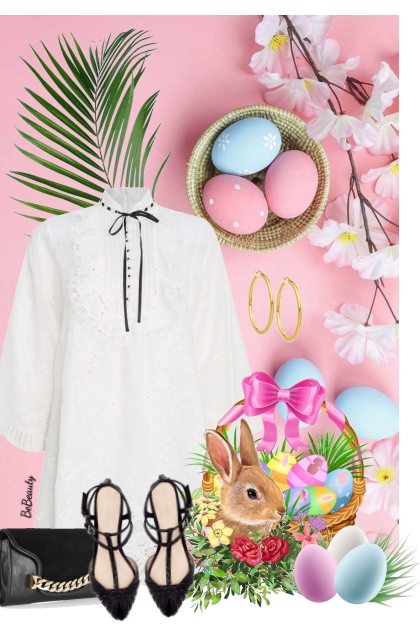 nr 9081 - Easter chic- Combinazione di moda