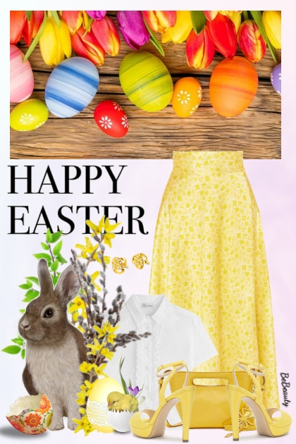 nr 9089 - Happy Easter!- Combinaciónde moda