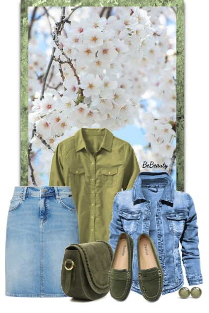 nr 9133 - Denim- Fashion set