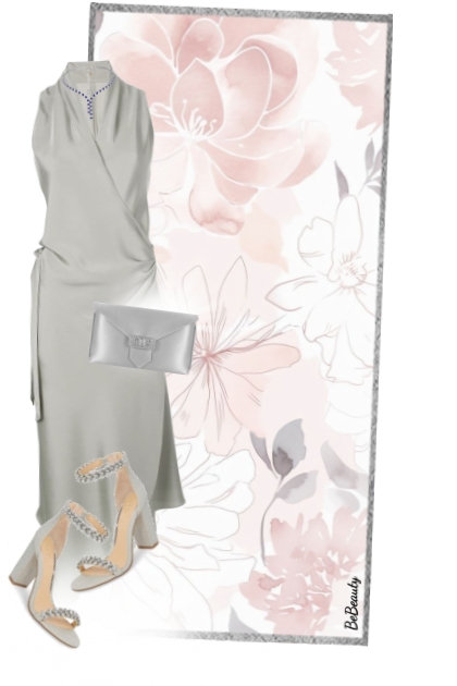 nr 9201 - Elegance in grey- Combinazione di moda