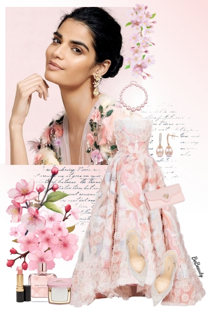 nr 9240 - Glamour in pastels- Fashion set